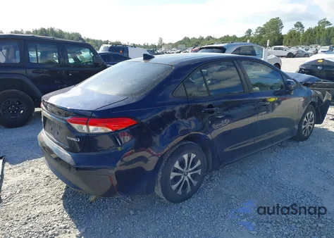 2021 Toyota Corolla Hybrid Le from USA, damaged, VIN JTDEAMDE9MJ003091